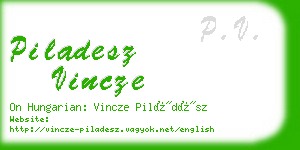 piladesz vincze business card